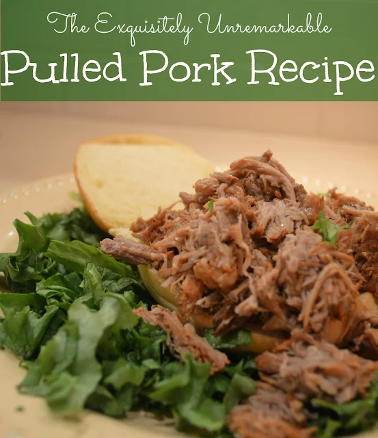 The Exquisitely Unremarkable Pulled Pork Recipe