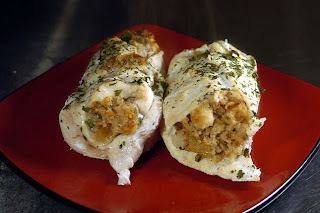 Receta de Pechugas rellenas light Receta de Pechugas rellenas light