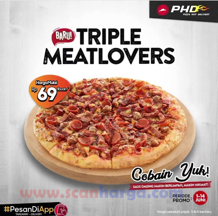 Meat lovers pizza hut isi