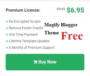 Magify  Responsive, Adsense, SEO Friendly  Premium Blogger Theme Free