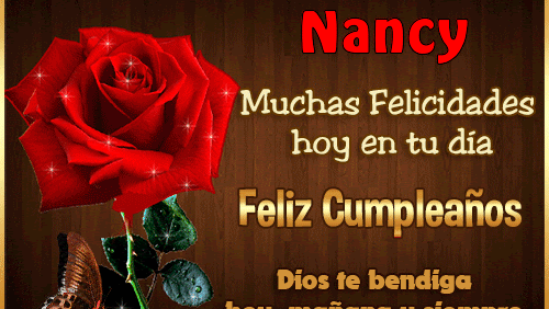 nancy cumpleaños