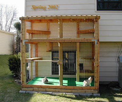 Kandang Kucing Kayu Kandang Kucing Kayu