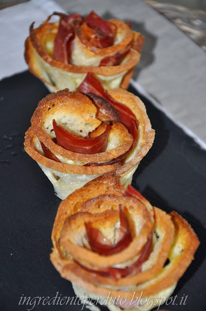 rose di pane di matera e speck per #mangiarematera