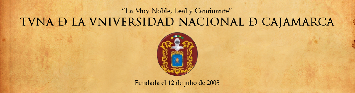Tuna de la Universidad Nacional de Cajamarca