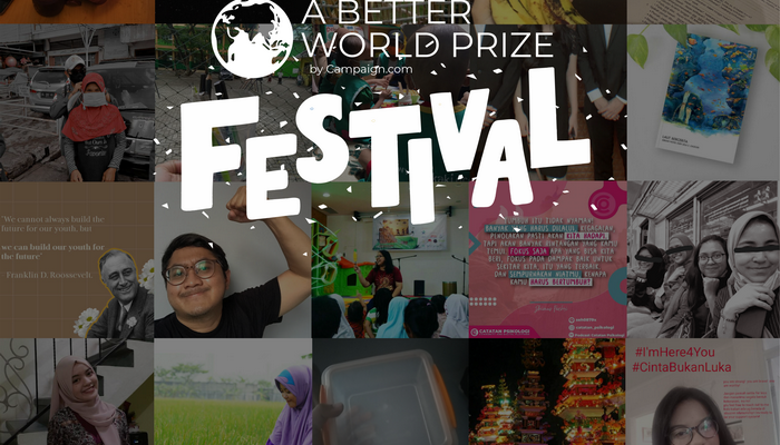 ‘A Better World Prize Festival’, Dorong Aksi Sosial Kaum Muda Saat Pandemi