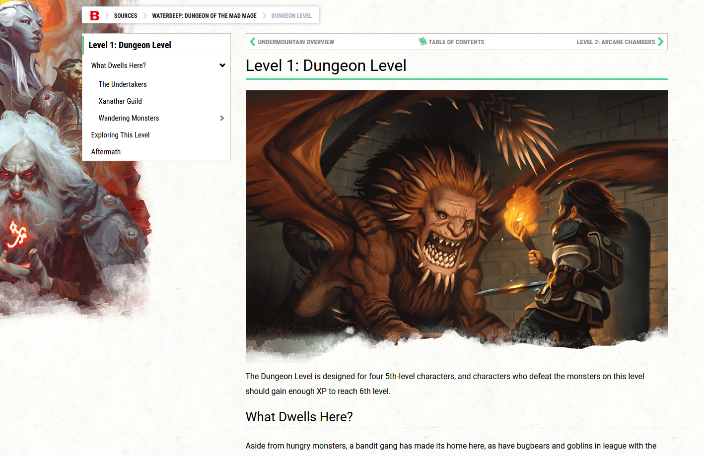 Power Score D&D Beyond