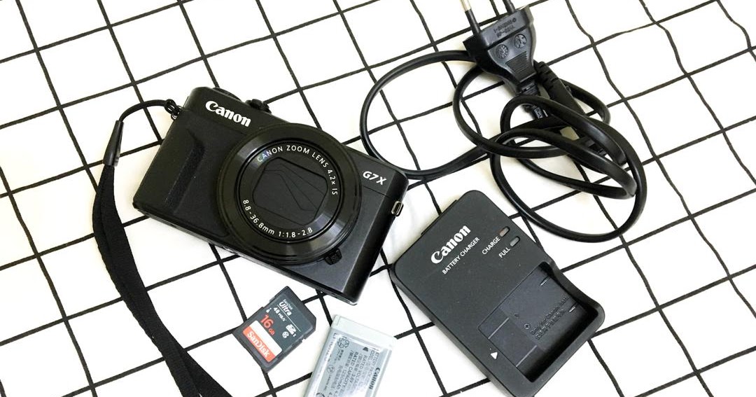 Camera Canon G7X Mark II Secondhand Untuk Dijual Asyiqin Roslee