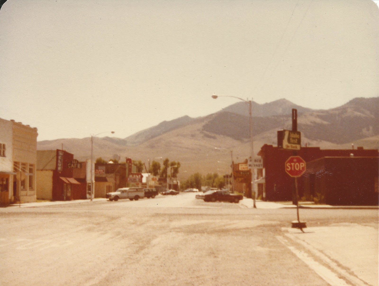 Mackay, Idaho 83251 Blast from the Past Mackay Main Street from
