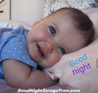 Baby Girl Cute Night Image Wishes