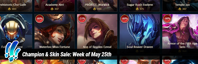Surrender At Champion Skin Sale Week Of May 25th