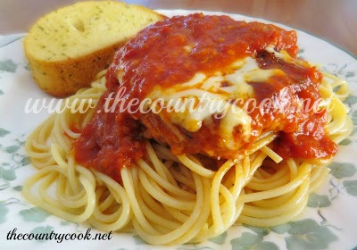 Crock Pot Chicken Parmesan - The Country Cook