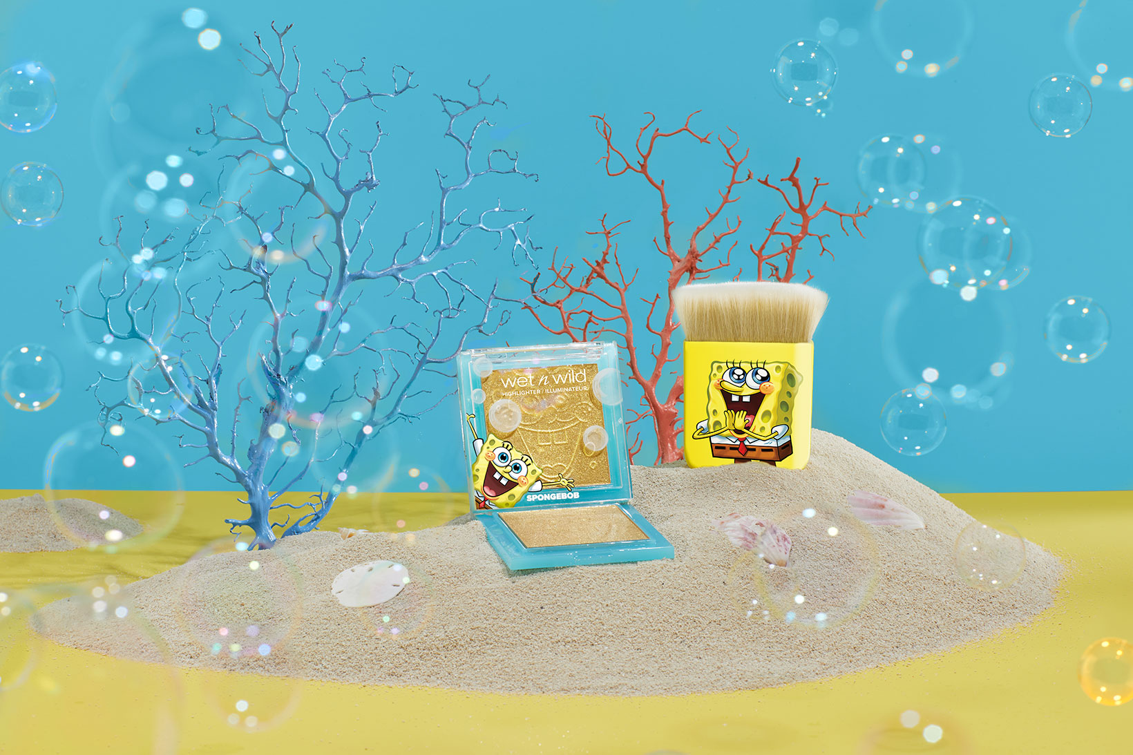 Skincare makeup nickalive spongebob wet wild primer hydrating brightening forever friends NickALive!: wet n wild Unveils 'SpongeBob SquarePants' Makeup and