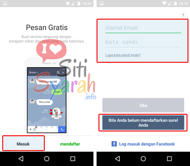 line android tidak bisa dibuka