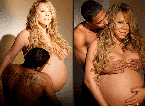 Mariah Carey foto hamil