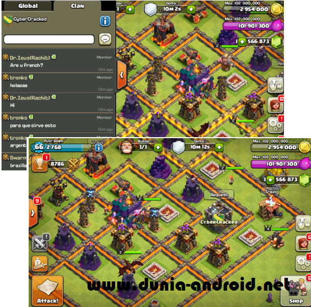 Clash Of Clans Mod / Hack v8.332.16 Apk Update Terbaru Clash Of Clans Mod / Hack v8.332.16 Apk Update Terbaru