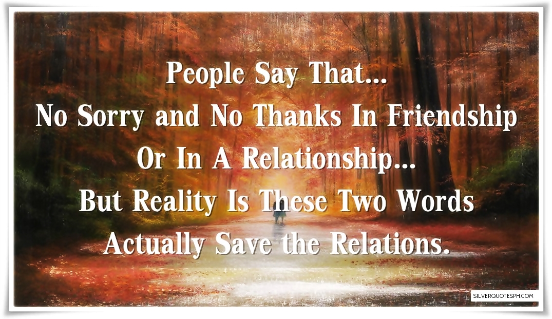 78 No Sorry No Thanks In Friendship Quotes Microsoftdude