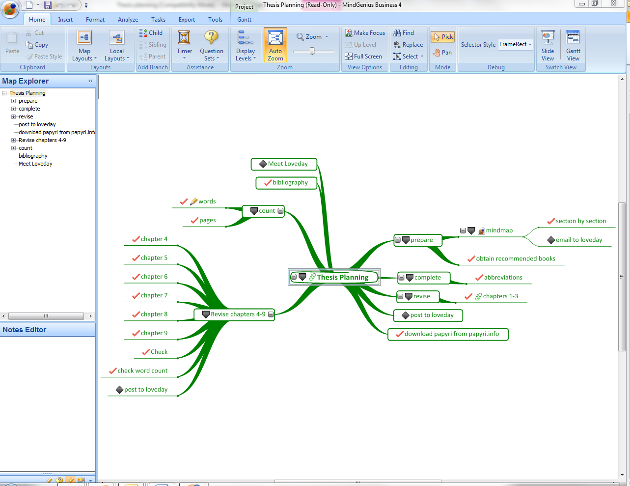 Dissertation planning writing