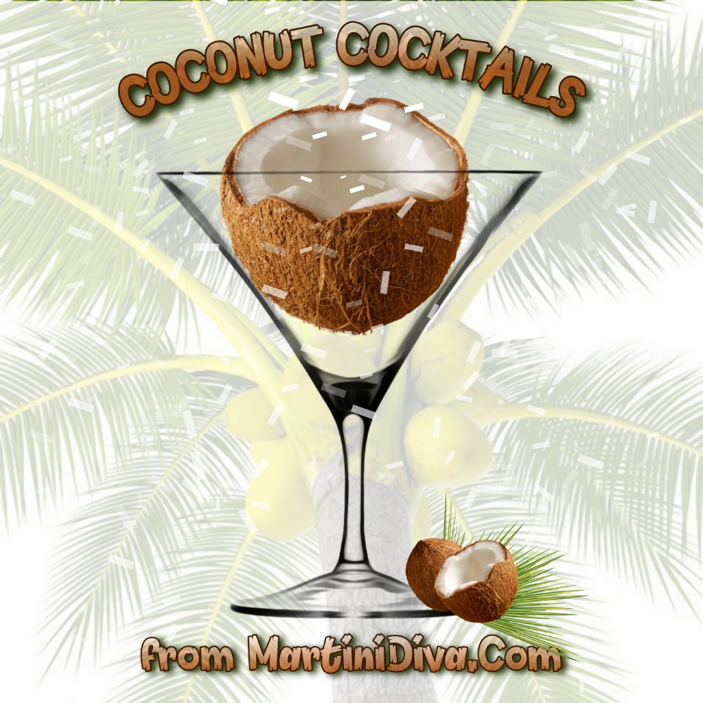The MARTINI DIVA COCONUT COCKTAILS