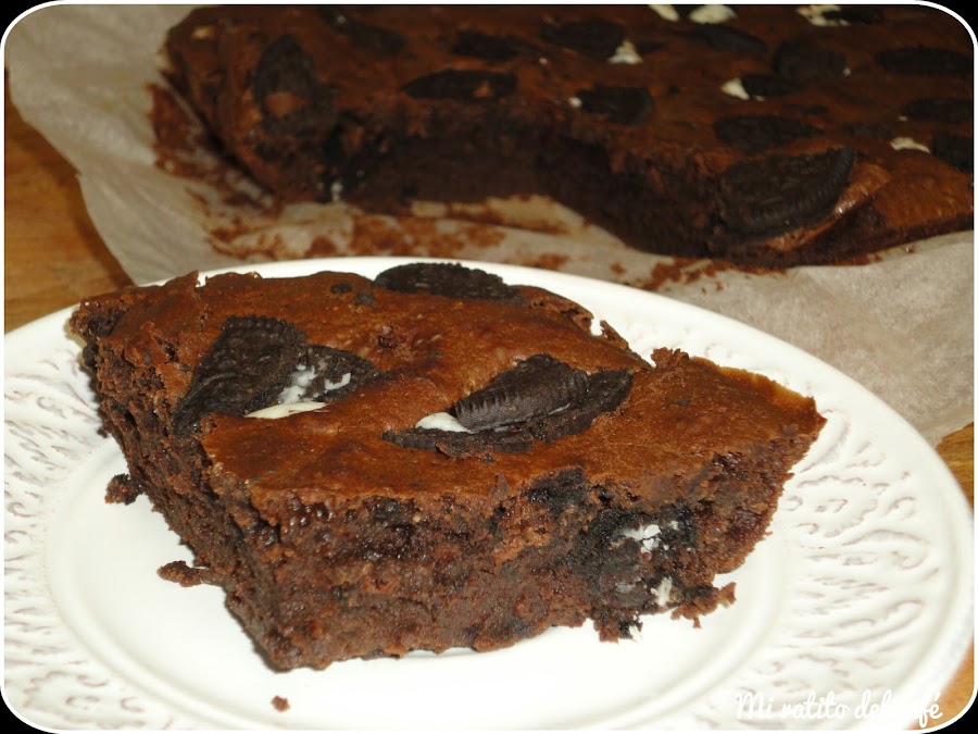 Brownie de oreos