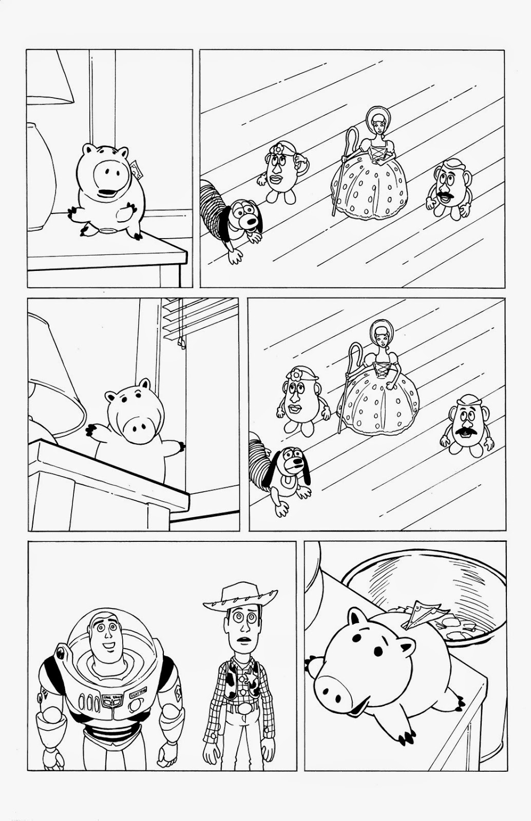 Disney Art Toy Story Art