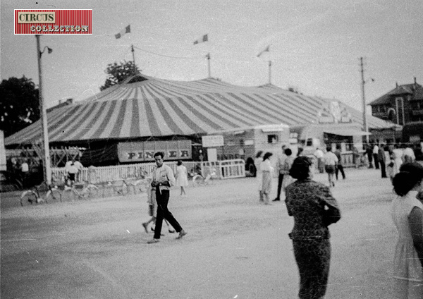 chapiteau et installations du Cirque Pinder 