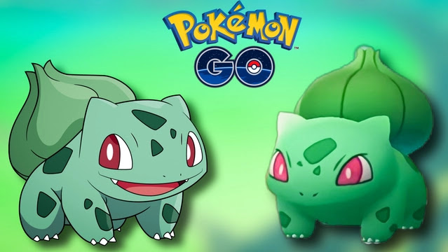 Pokemon Let's Go - Shiny Bulbasaur 