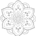 Printable Spring Flower Coloring Pages