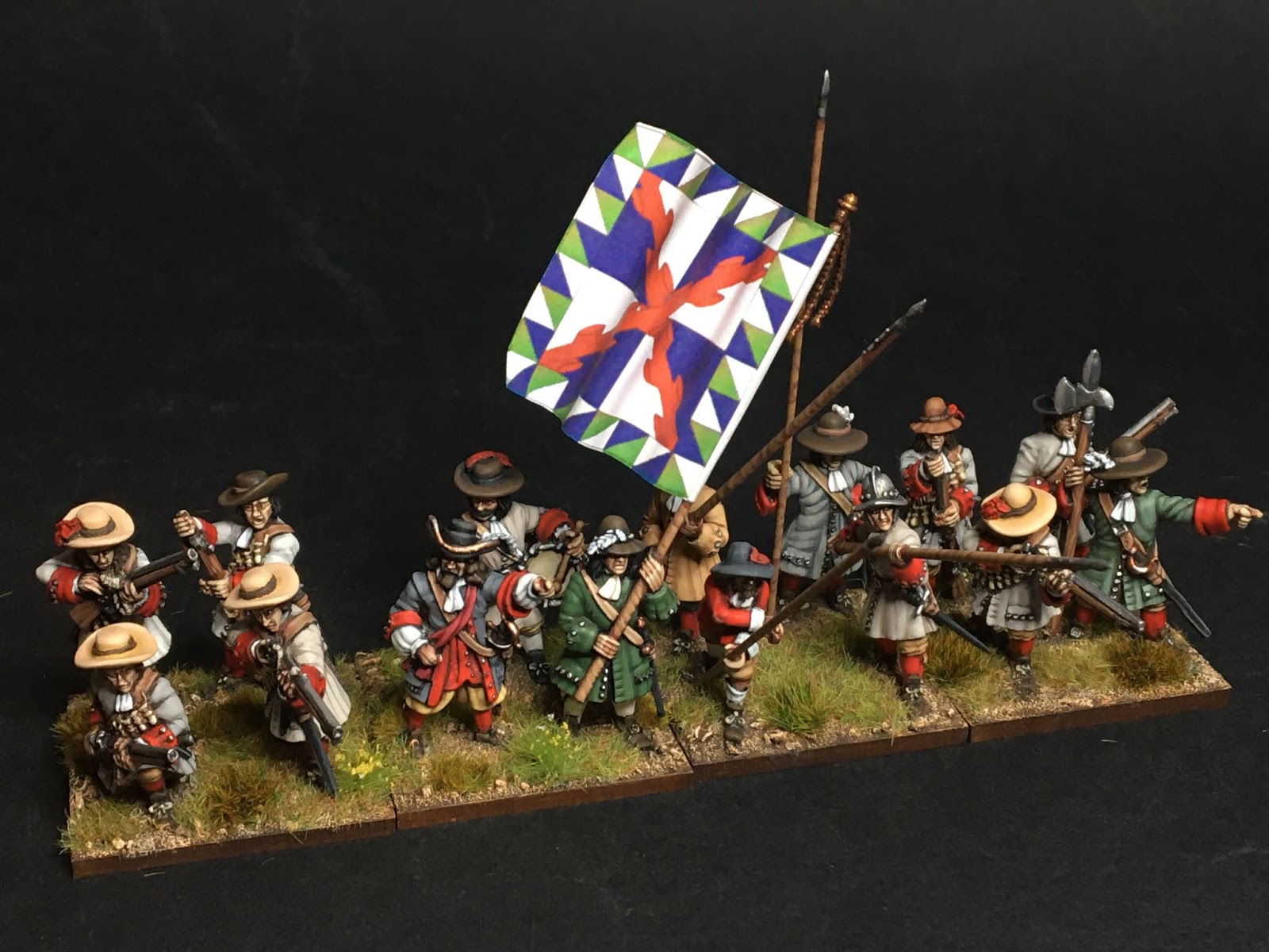 Spanish Lead Painting Finished another late Tercio