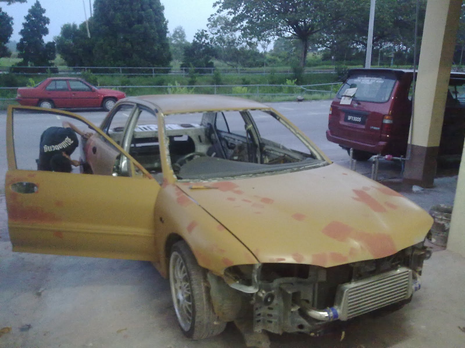 Wira Mr.Amir tukar bumbung & tukar warna