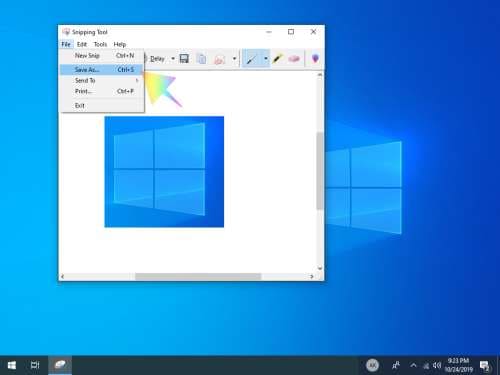 Mengubah Screenshot PNG menjadi JPG di Windows 10