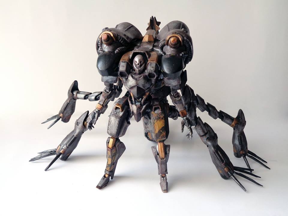 Custom Build: 1/144 Demon Engine Kit Bash