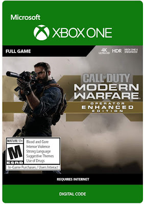 Call Of Duty Modern Warfare 2019 Game Cover Xbox One Operator Enhanced Edition
