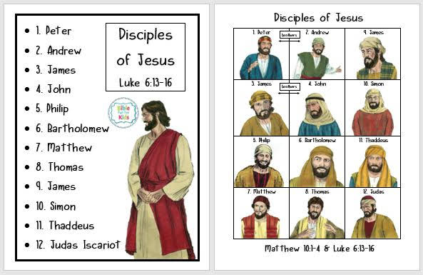 The Disciples of Jesus | Bible Fun For Kids