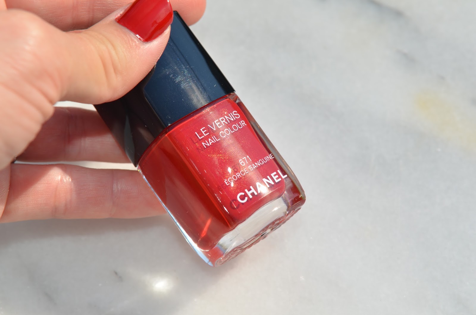 Chanel Fall 2015 Nail Polish: Ecorce Sanguine, Vert Obscur & Chataigne By Georgia Grace