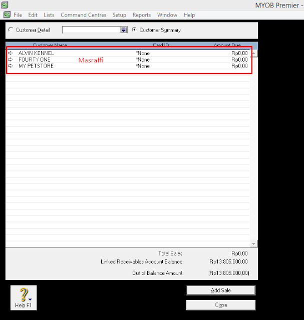 √ LangkahLangkah Pembuatan Buku Pembantu Piutang di MYOB