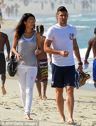 Olivier Giroud wife Jennifer Giroud ~ Picture World