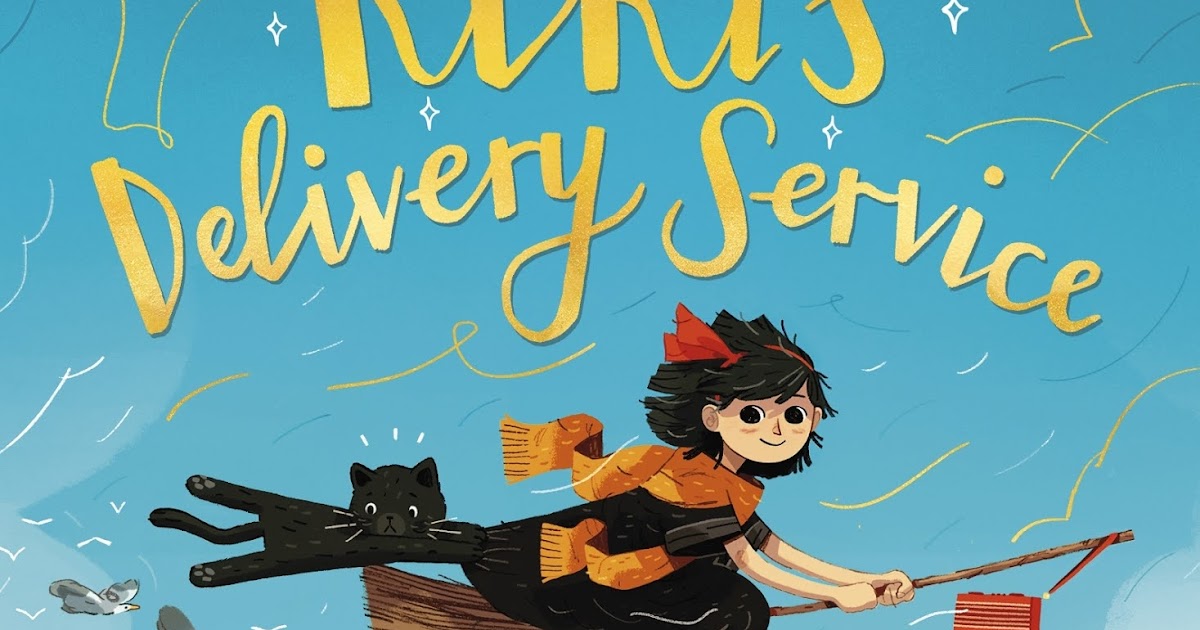 Momo celebrating time to read: Kiki's delivery service by Eiko Kadono