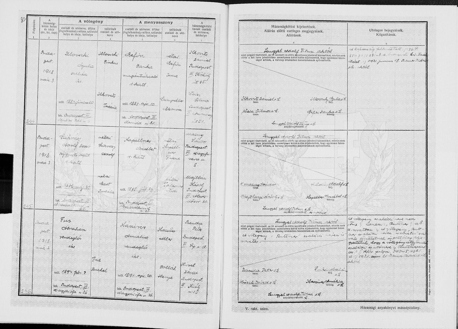 Lara's Jewnealogy: Adolph Rutner, Documents Galore