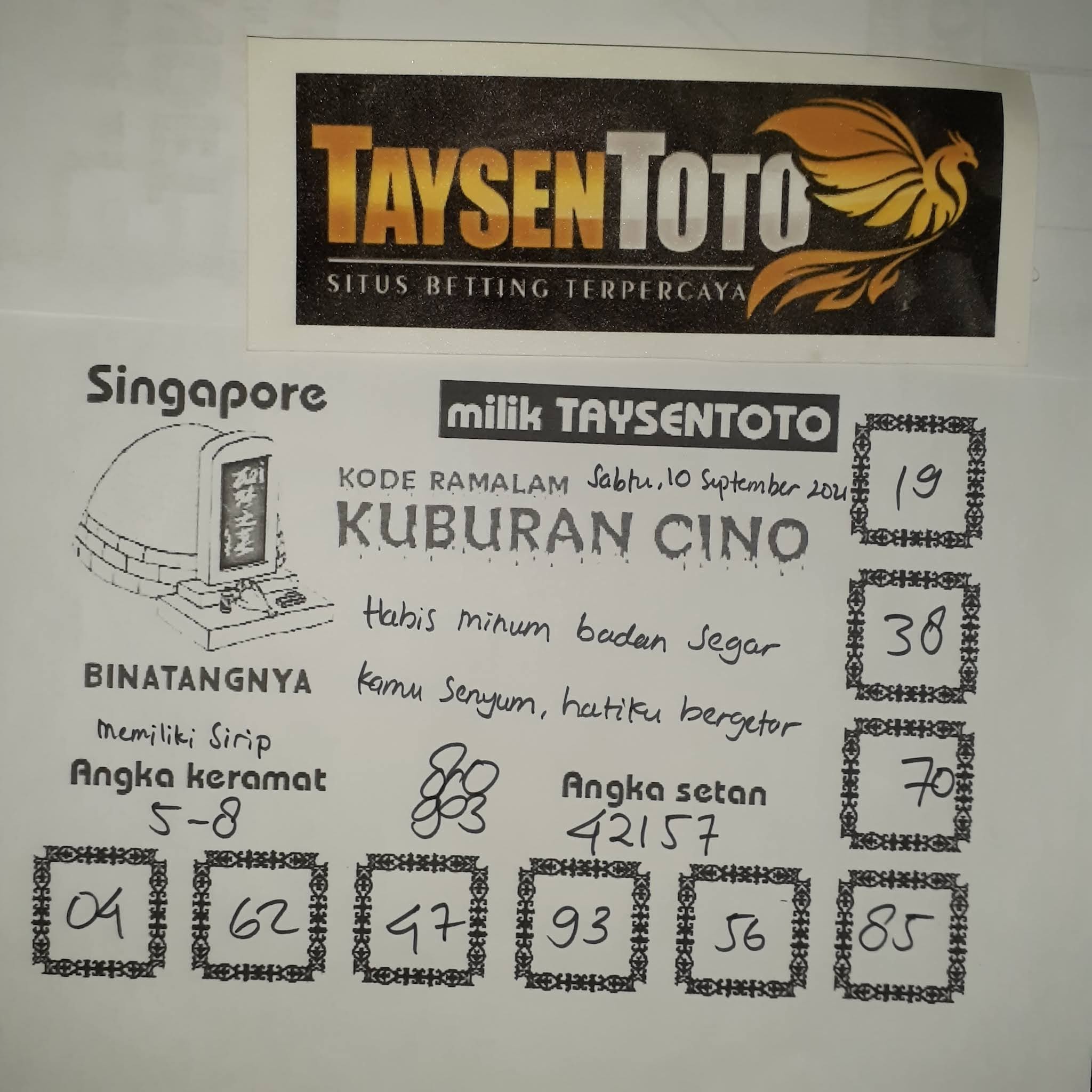 sgp sabtu