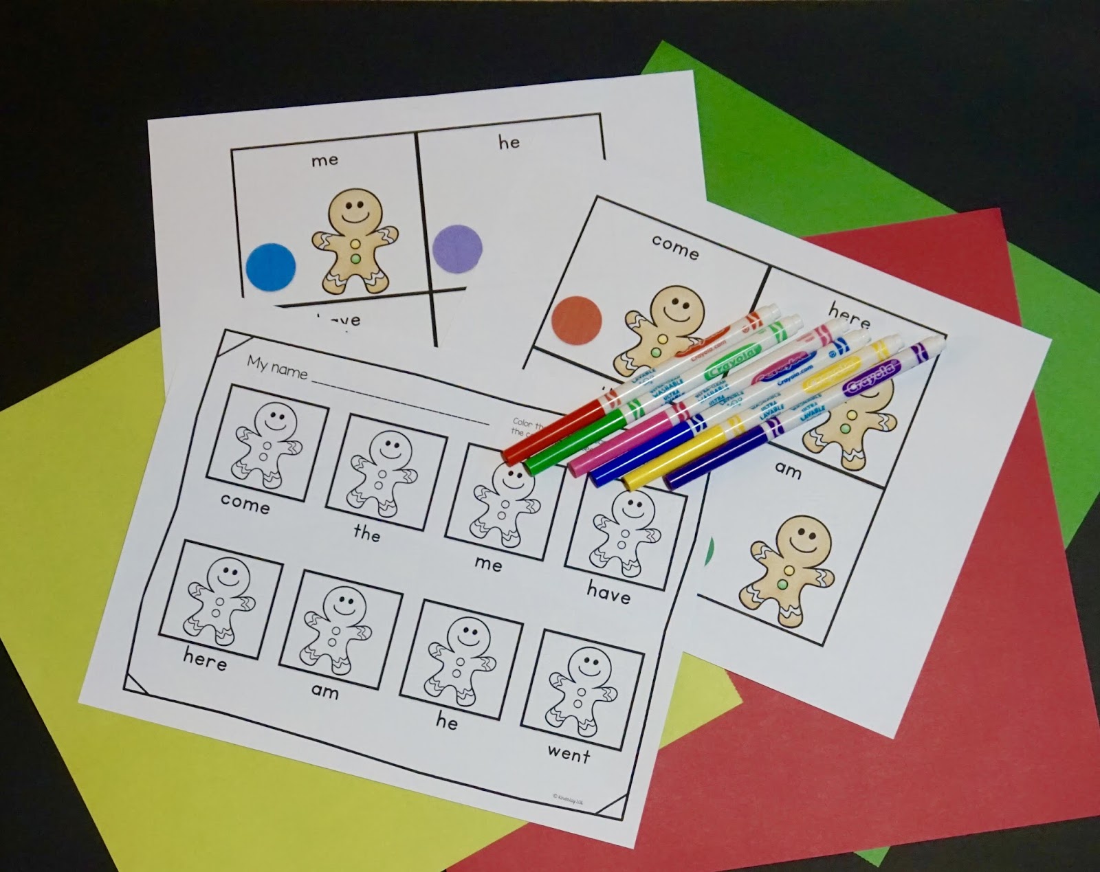 Read the Room Editable Cards for Kindergarten
