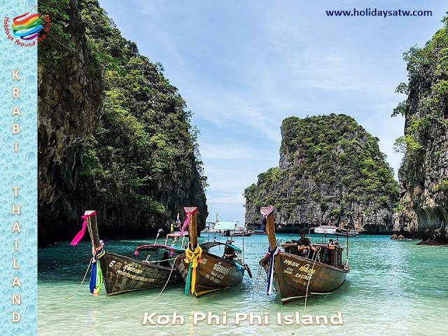 The most beautiful tourist attractions in Krabi, Thailand