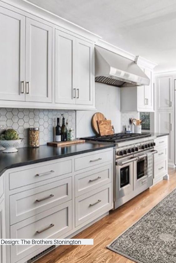 26 Modern European Meets Farmhouse Dream Kitchen ARA HOME