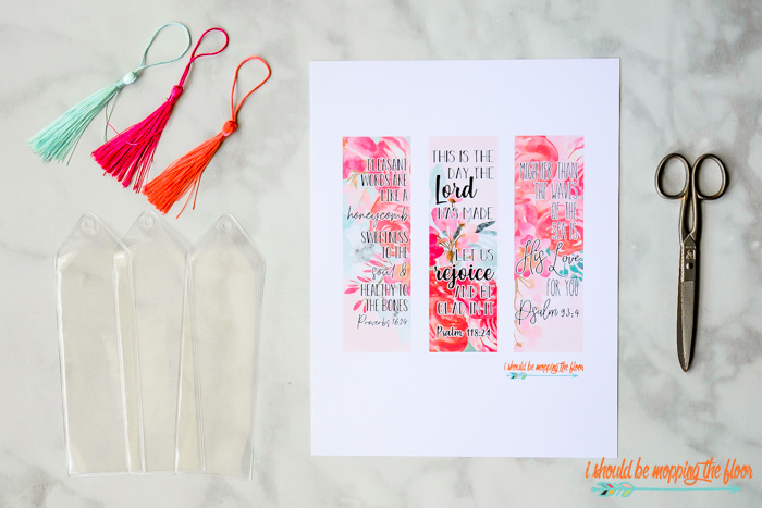 Bible Verse Coloring bookmarks, Instant Download