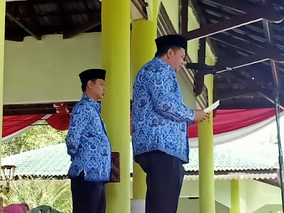 HUT Korpri Mengenang Peristiwa Gerbong Maut Di Alun Alun RBA Kironggo Bondowoso 