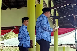 HUT Korpri Mengenang Peristiwa Gerbong Maut Di Alun Alun RBA Kironggo Bondowoso 