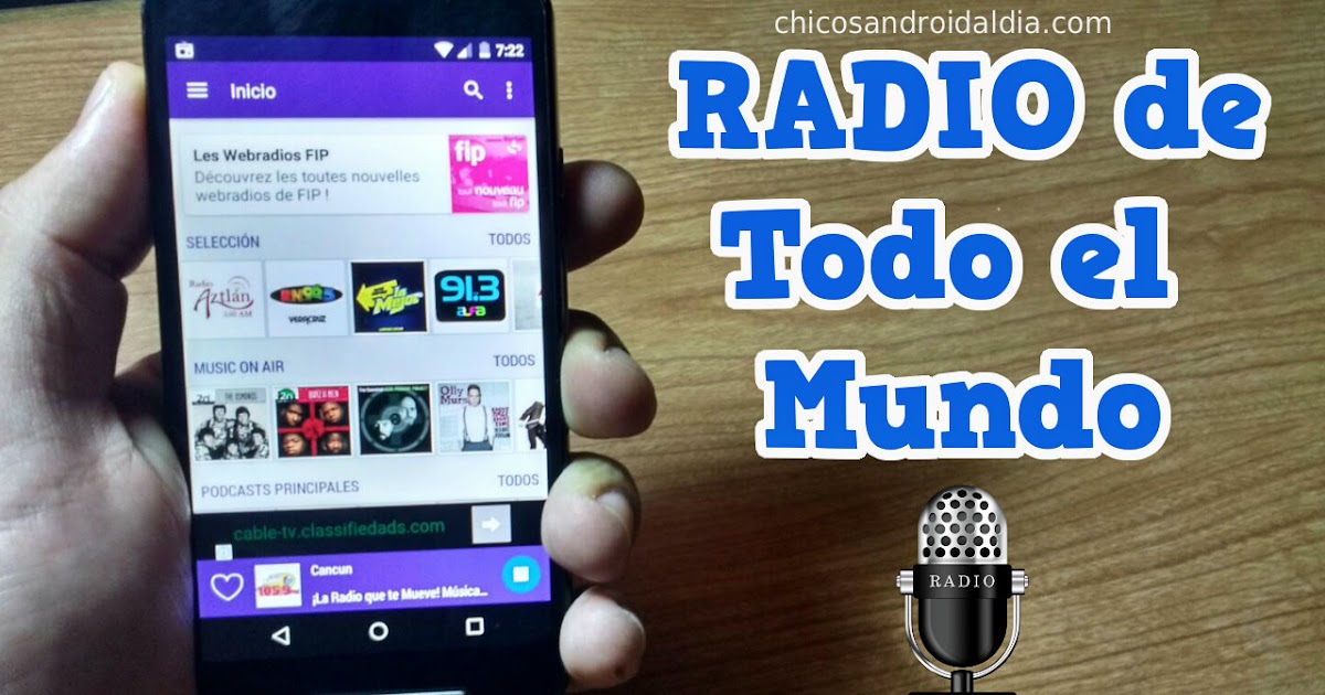 La mejor aplicación para escuchar la RADIO de todo el mundo Más de 35