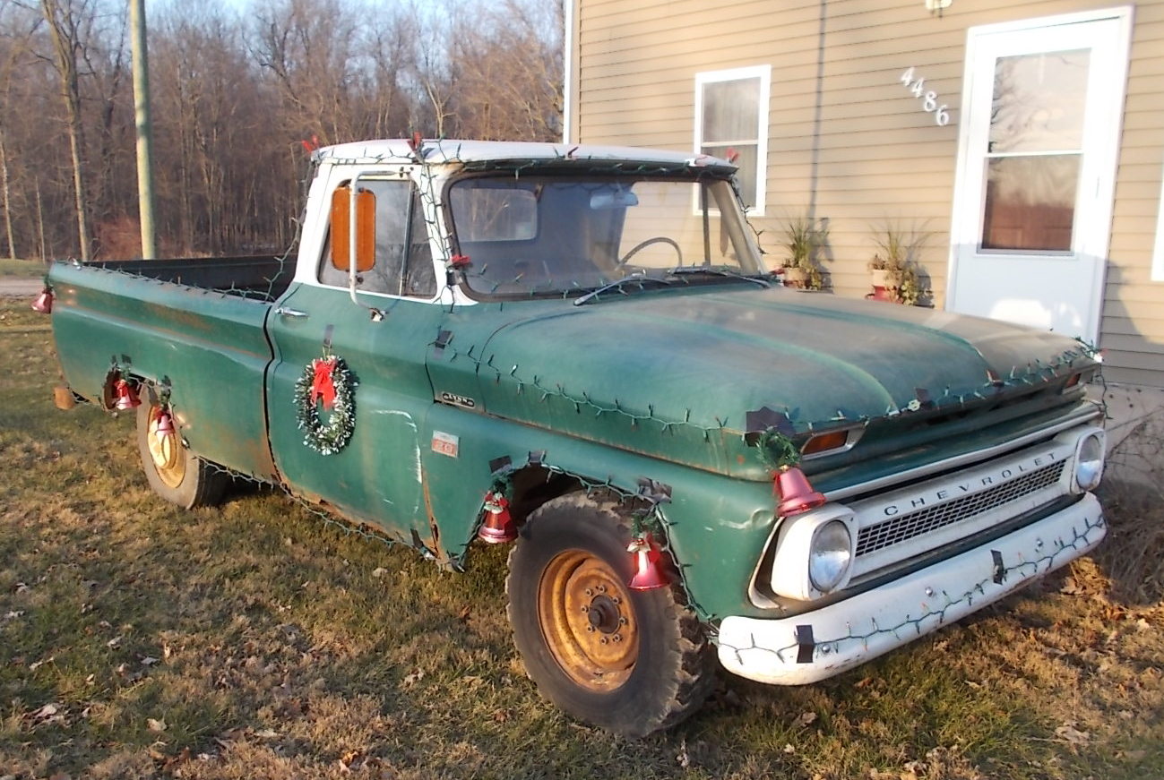 Eaton Rapids Joe Dashing through the snow, in a beatup Chevrolet...