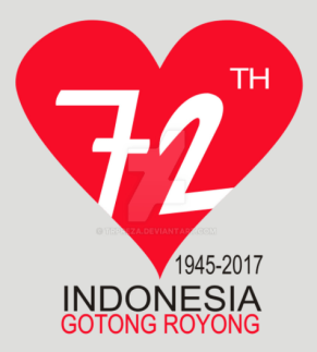 Gambar Tema 17 Agustus 2017 Indonesia Gotong Royong