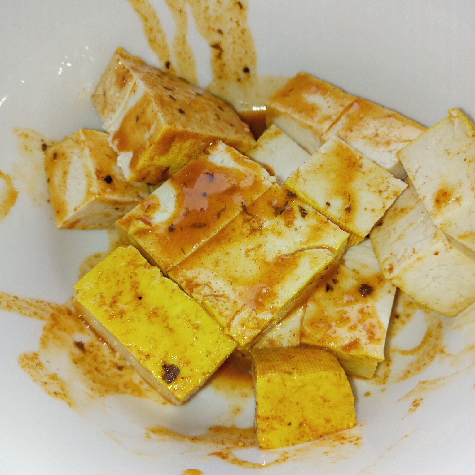 Supersupergirl's Food Reviews Lidl Vitasia Tofu in vegetable marinade