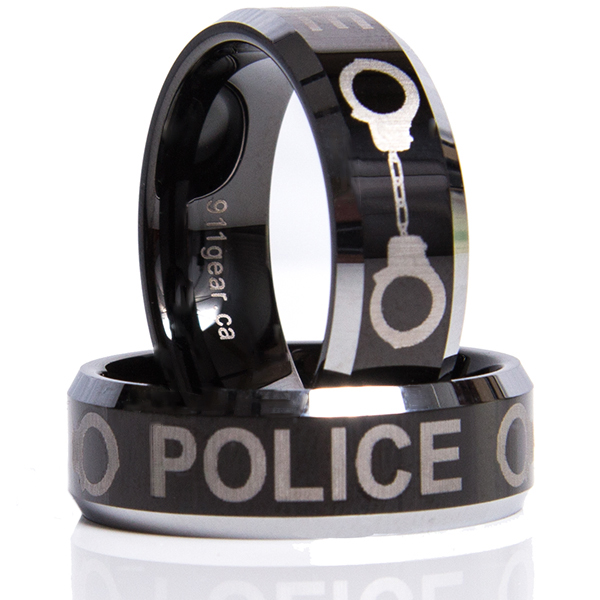 Emergency Services Rings for Police, Corrections Fire, EMS, Police and